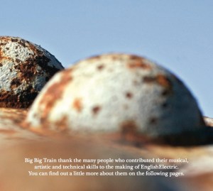 Another page from the booklet.  Courtesy of the band and the artist, Matt Sefton.