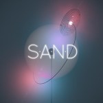 The cover of the new Sam Healy solo album, SAND.  