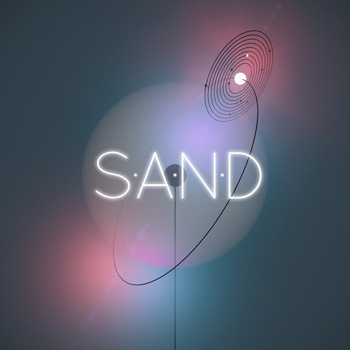 The cover of the new Sam Healy solo album, SAND.  