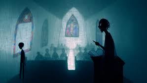 An "artsy" scene from a Storm Corrosion video.