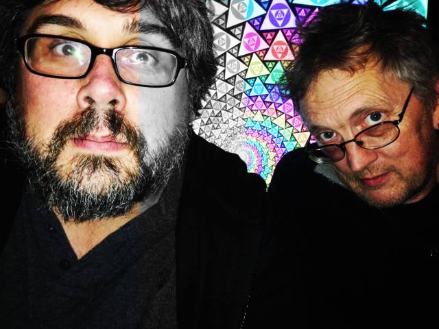 Masters among masters: the Anglo-Saxon pantheon--gods of guitar and keyboards, respectively.