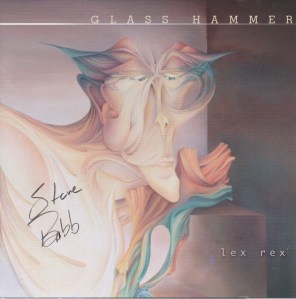 My copy of Lex Rex, signed by Steve Babb.