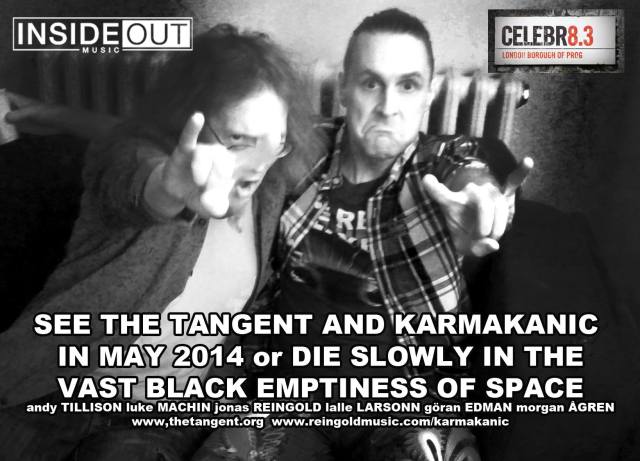 Andy Tillison and Jonas Reingold.  