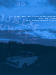 The white car. Original photography by Dan Armstrong. Booklet art by Robin Armstrong.