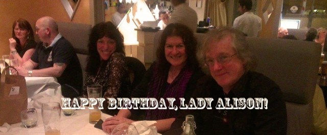 Nellie, Alison, and Martin.  Photo by Marie O, 2014.