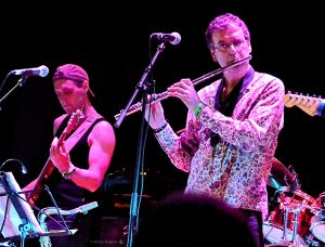 Theo Travis and Jonas Reingold. (Picture - Martin Reijman)