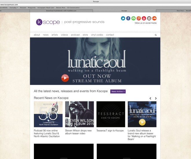 Kscope, Podcast 56, and Billy Reeves.