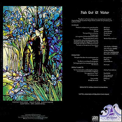 Squire's only solo album: FISH OUT OF WATER (1975).