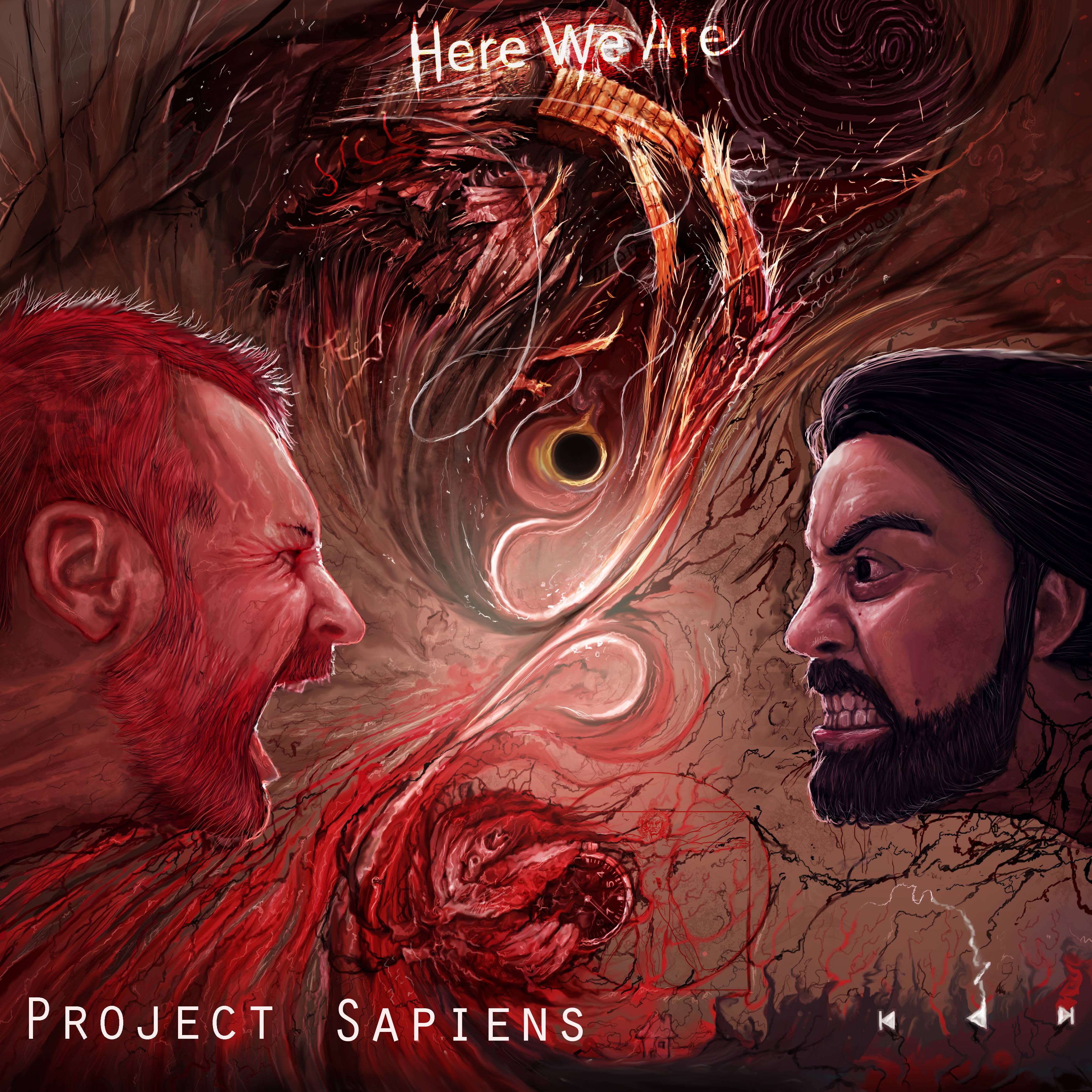 Project Sapiens - Here We Are album art